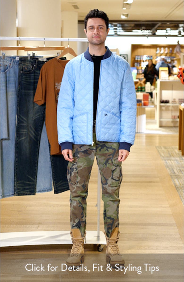 Quilted Nylon Delivery Jacket, sales video thumbnail