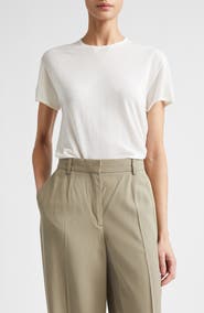 TOTEME Silk Crepe T-Shirt