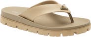 Prada Lug Sole Flip Flop