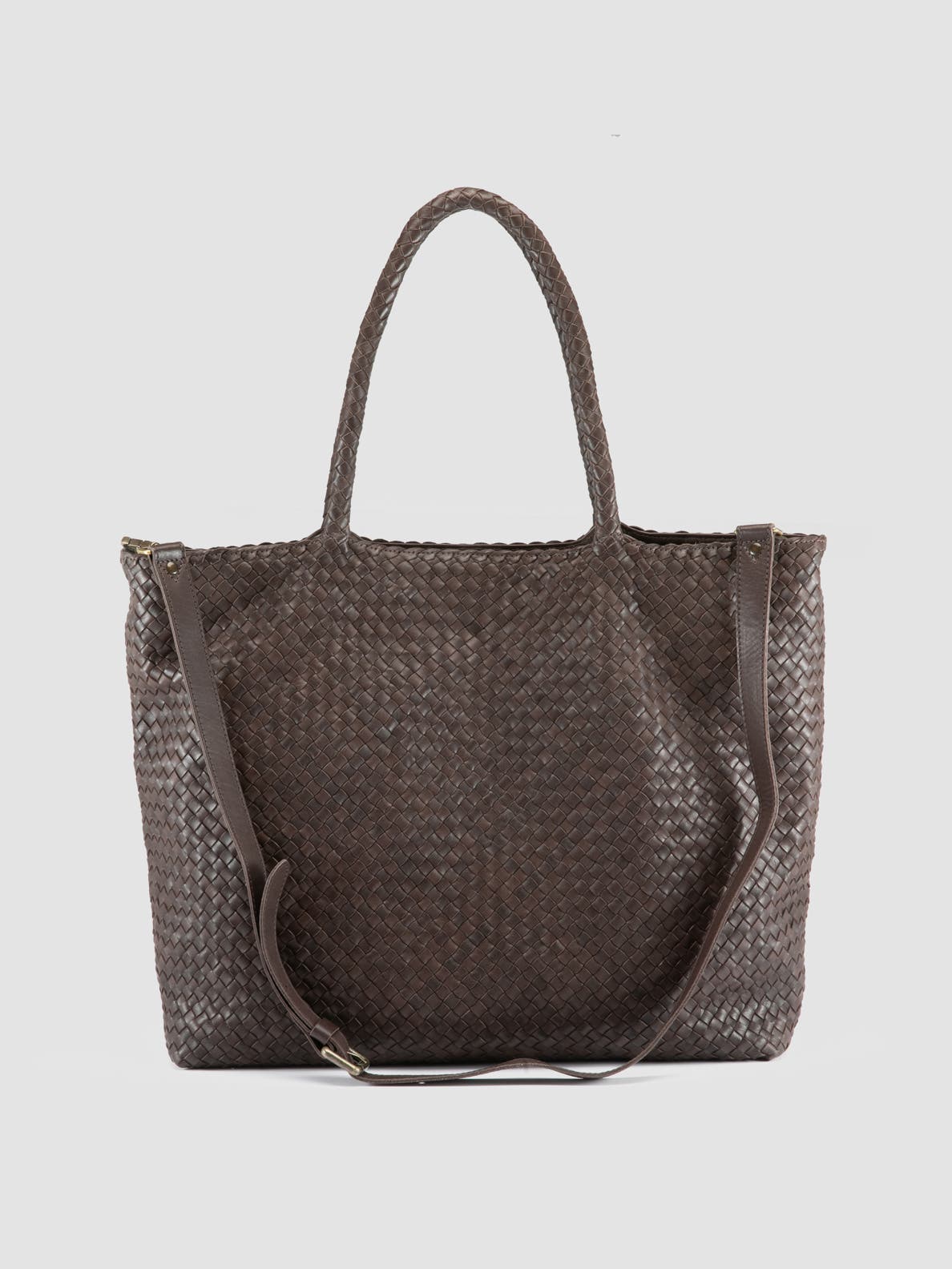 Officine Creative Raquel 002 Tote Bag, Alternate, color, Dark Brown