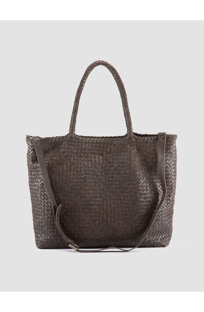 Officine Creative Raquel 002 Tote Bag, Alternate, color, Dark Brown