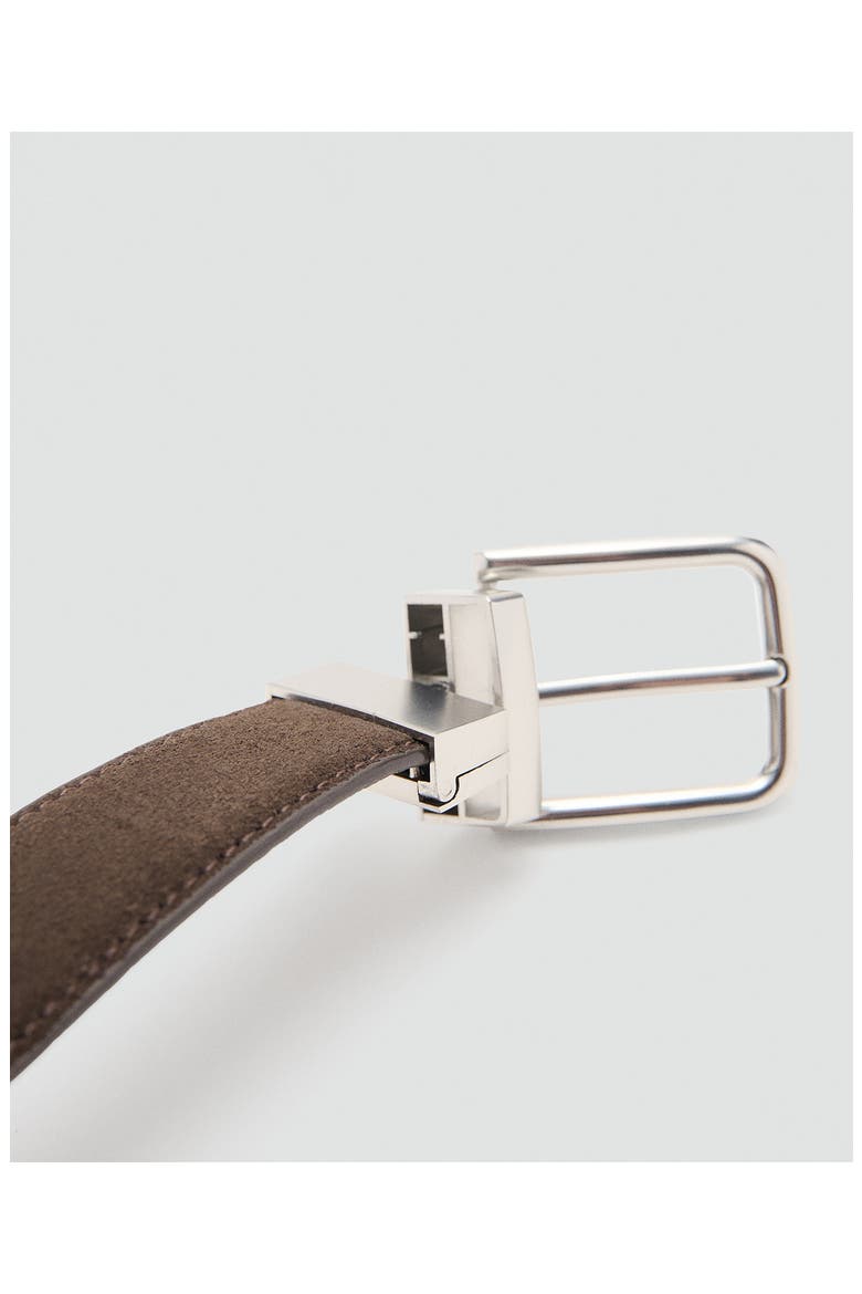 Leather Belt, Alternate, color, BROWN