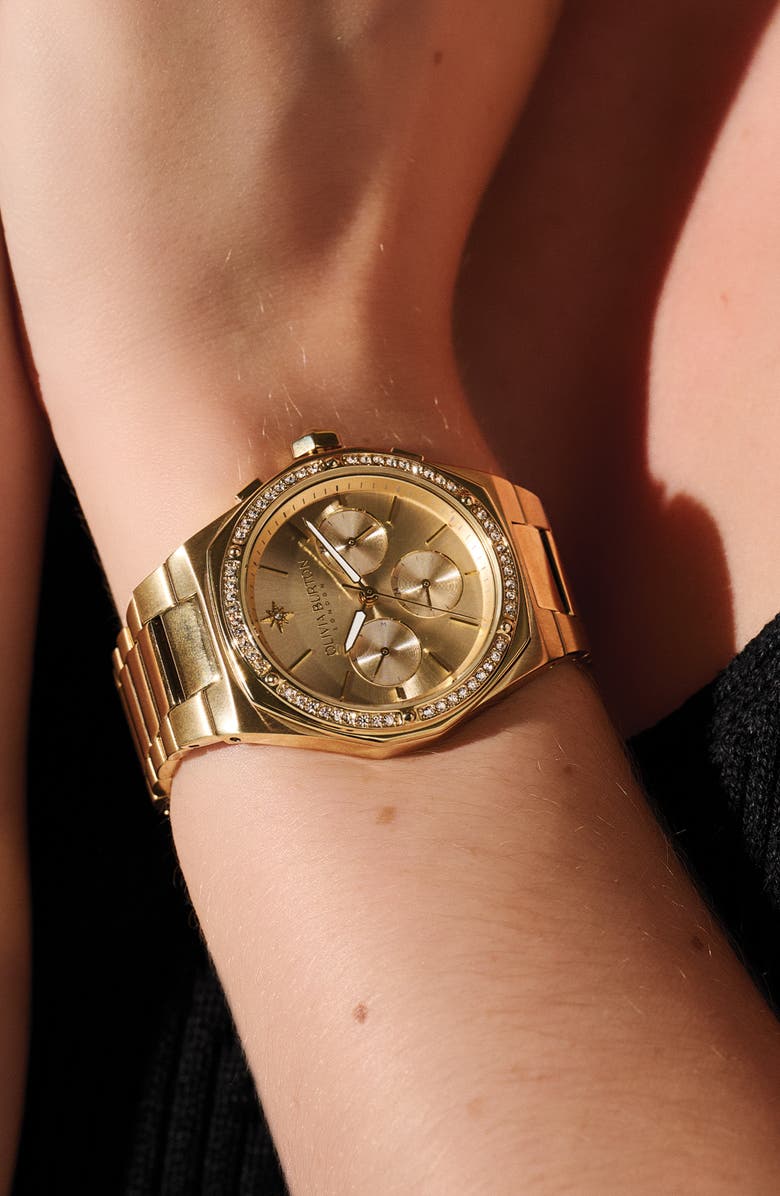 Olivia Burton Hexa Multi Bracelet Watch, 38mm, Alternate, color, 