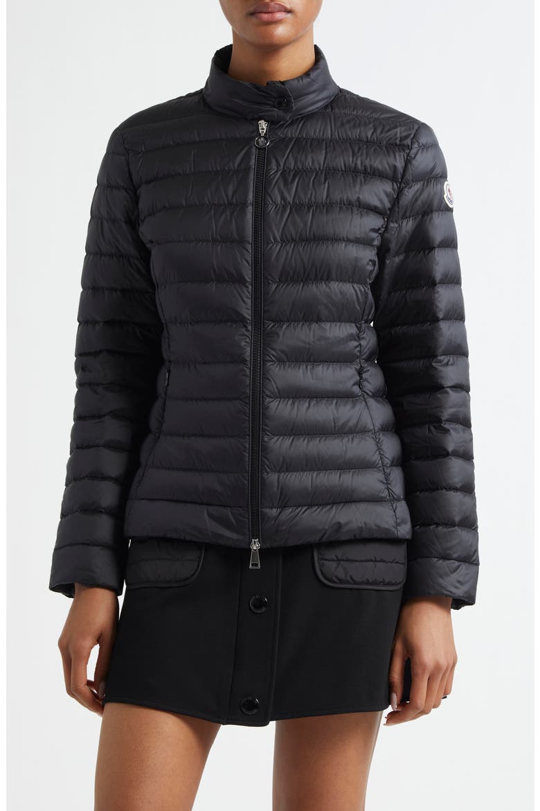 Igelle Down Puffer Jacket, Main, color, BLACK/ BLACK