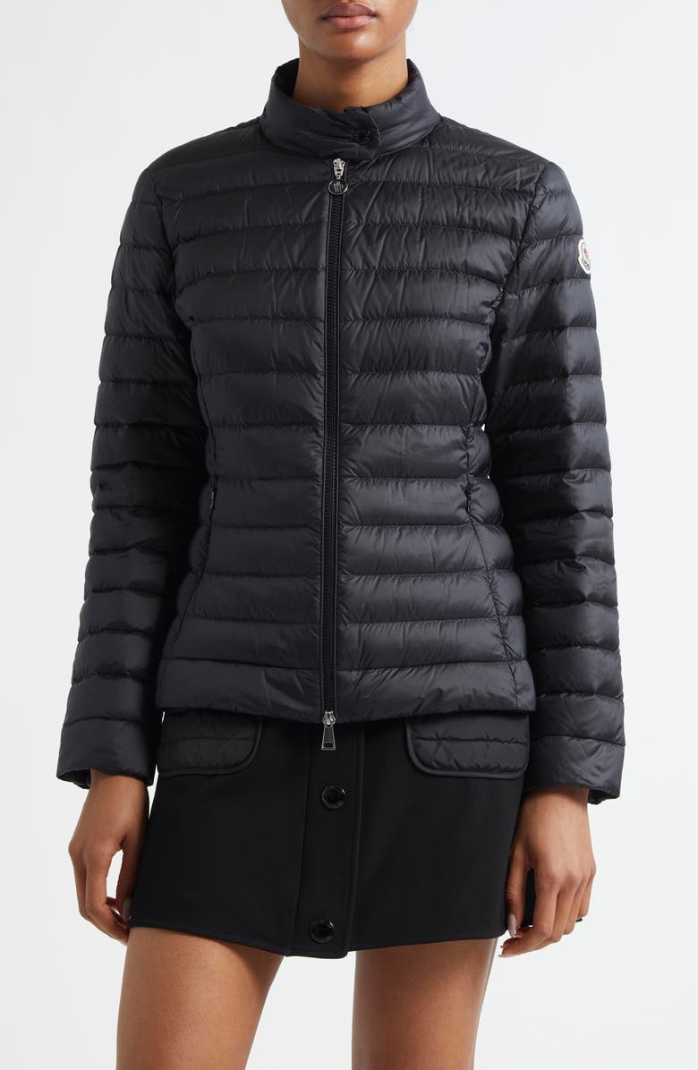 Moncler Igelle Down Puffer Jacket, Main, color, Black
