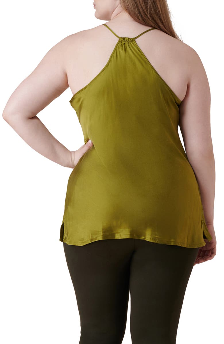 Marée Pour Toi Silk Charmeuse Tank, Alternate, color,