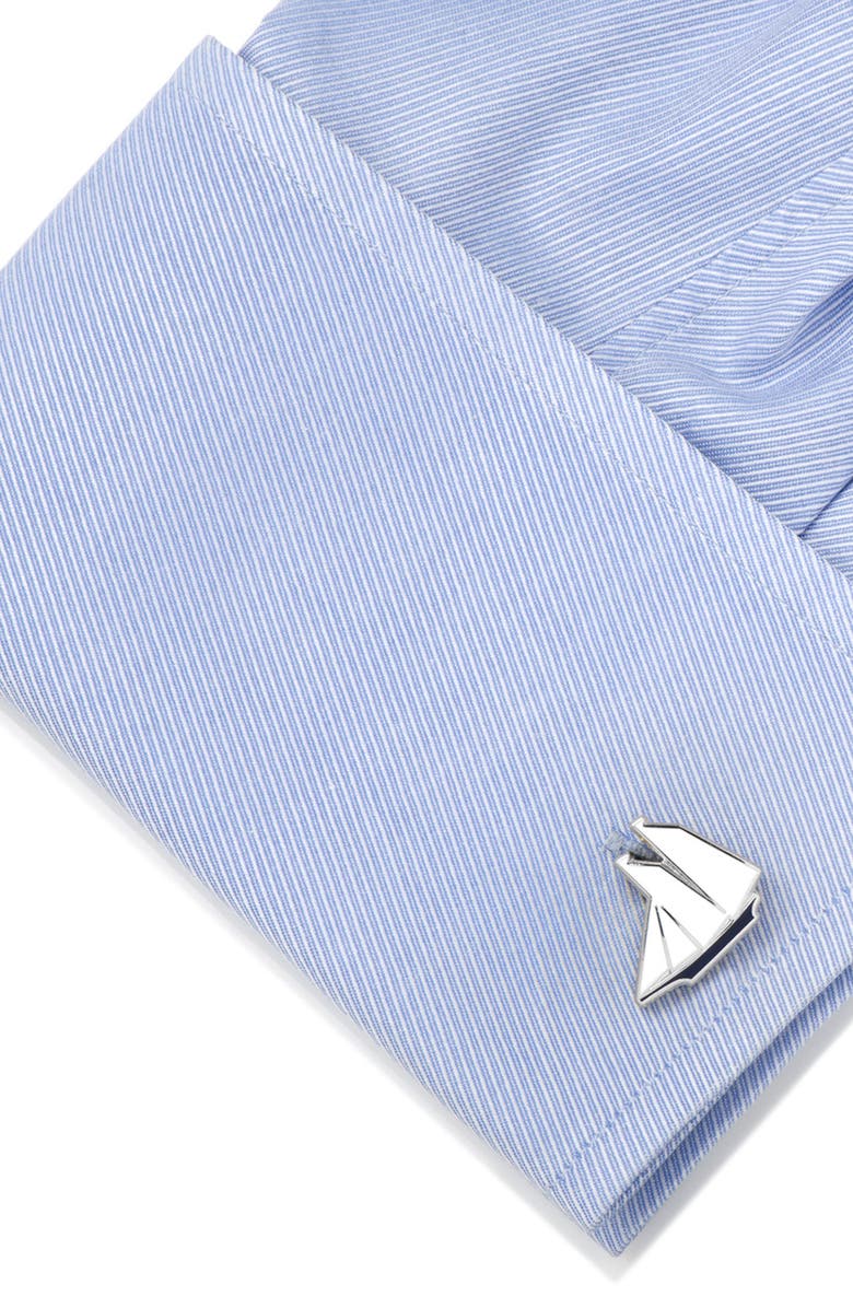 Cufflinks, Inc. Sailboat Cuff Links, Alternate, color, Multi