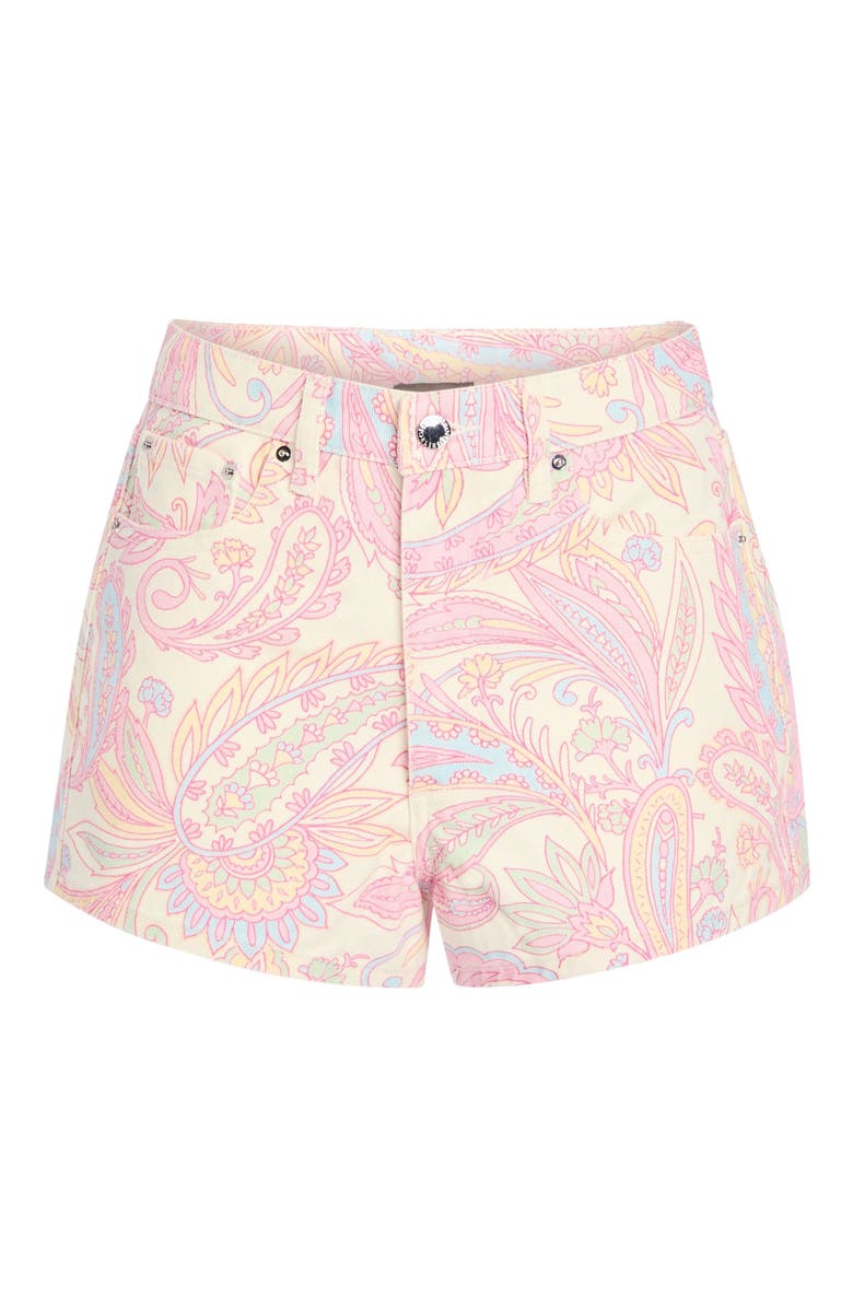 Retrofête Gaelle Denim Short, Alternate, color,