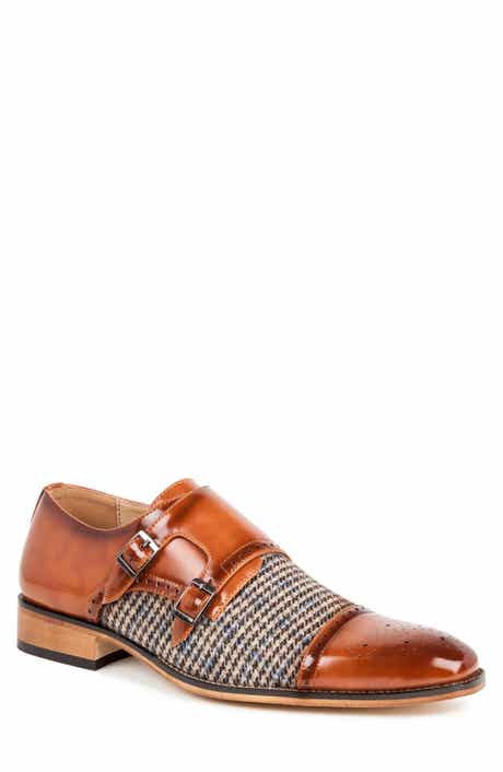 Houndstooth Monk Shoe