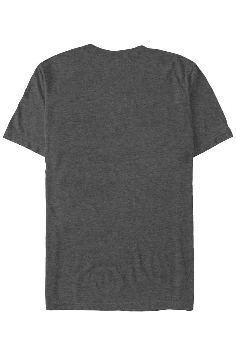 Men's Distressed Mountain Badge Short Sleeve Graphic T-shirt, Alternate, color, Charcoal Heather