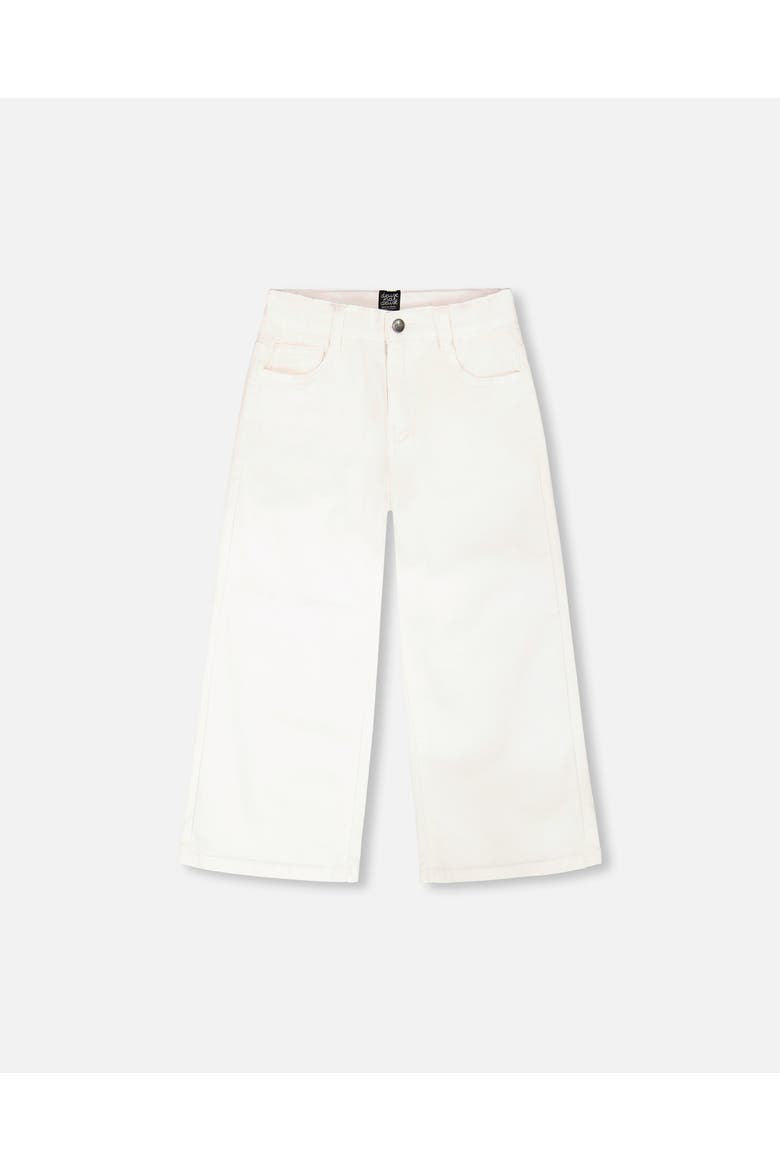 Wide Leg Jeans, Main, color, White