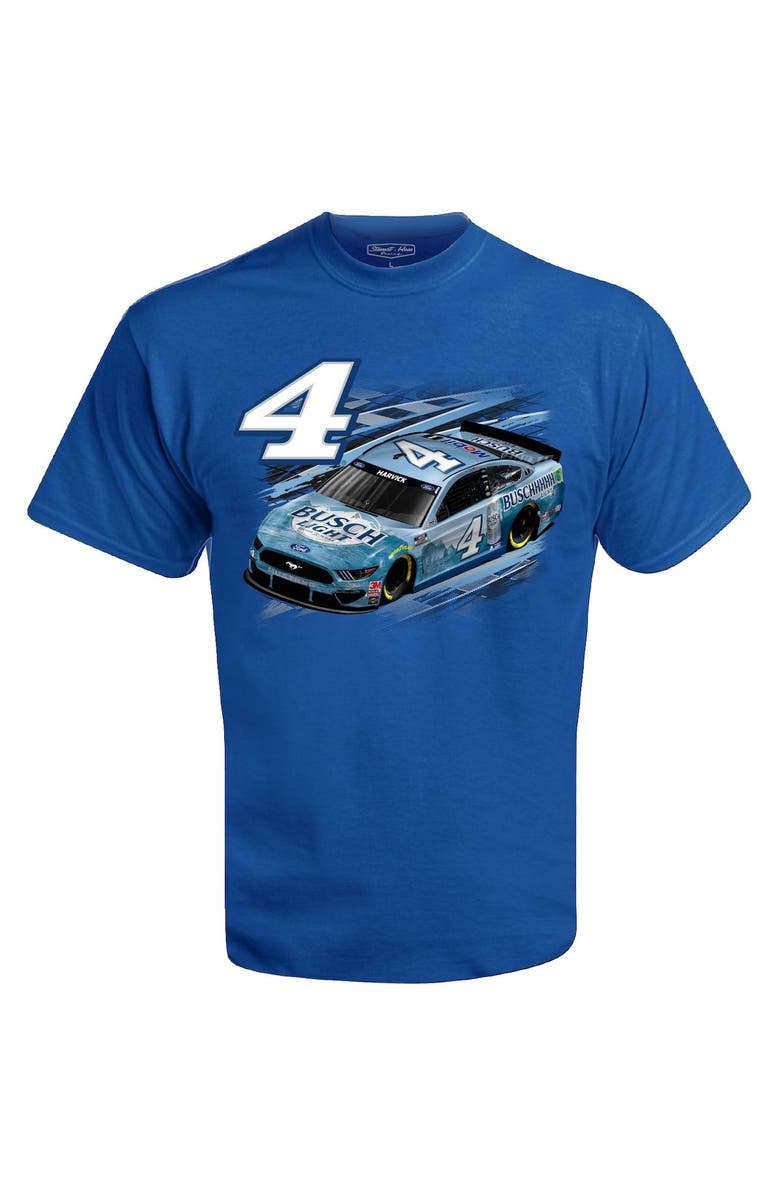 STEWART-HAAS RACING Men's Stewart-Haas Racing Team Collection Royal Kevin Harvick Fuel T-Shirt, Alternate, color, 