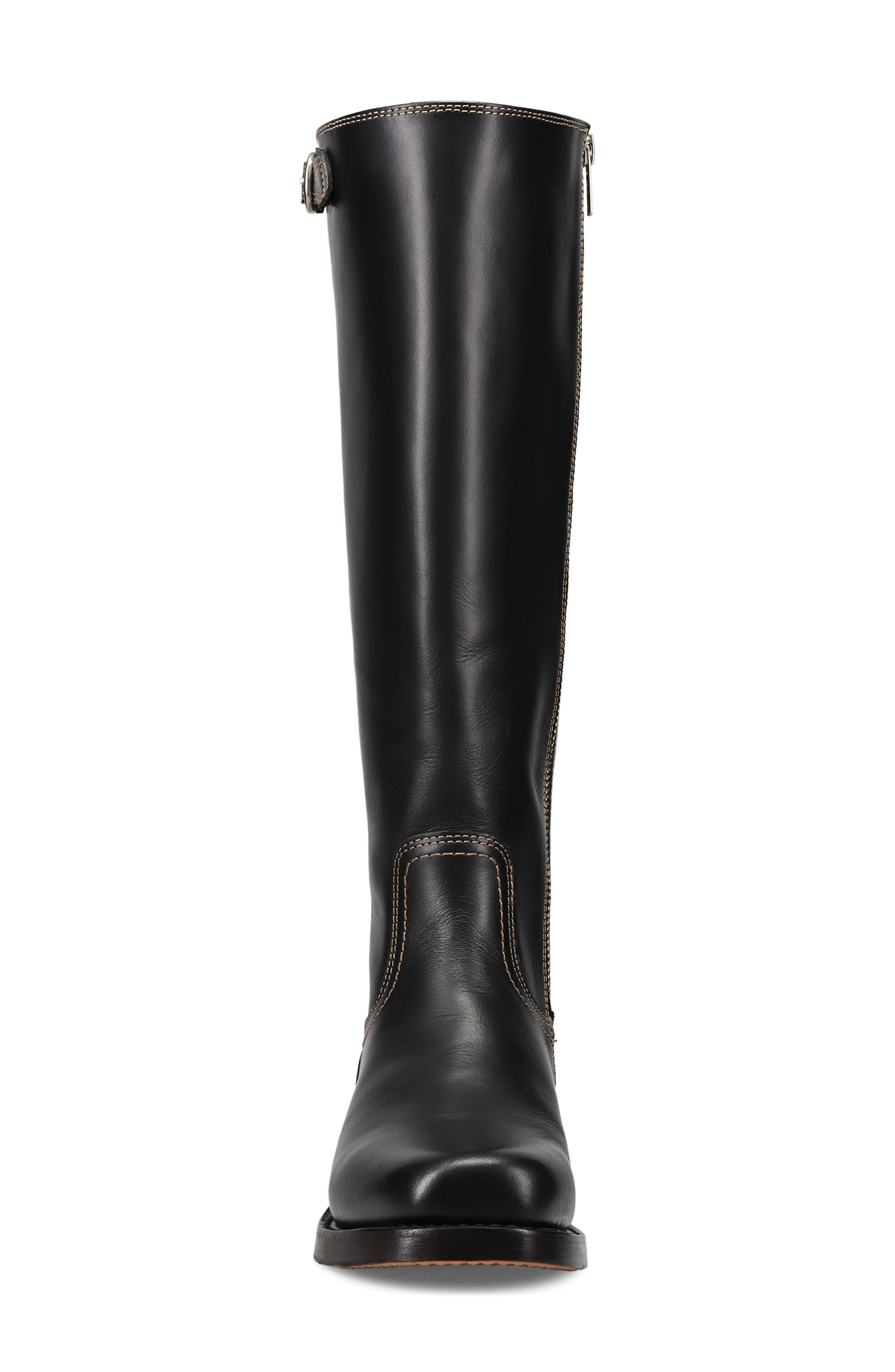 Frye Campus Knee High Riding Boot, Alternate, color, Black