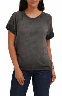 Raglan Sleeve Crewneck T-shirt