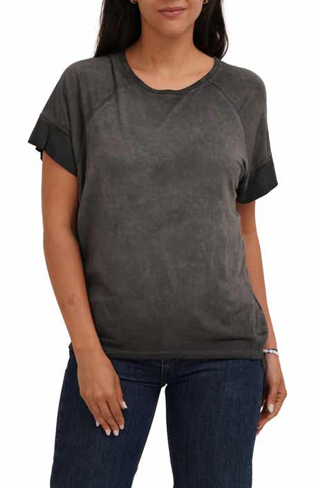 Raglan Sleeve Crewneck T-shirt