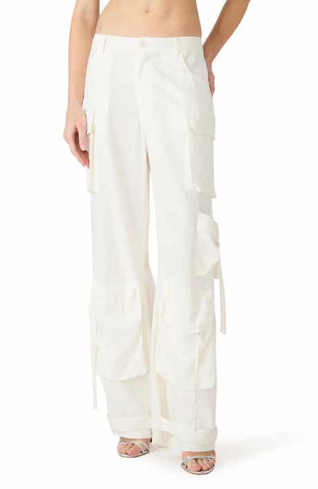 Duo Linen Blend Cargo Pants