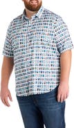 Robert Graham DXL Big & Tall  Paradis Portal Print Sport Shirt