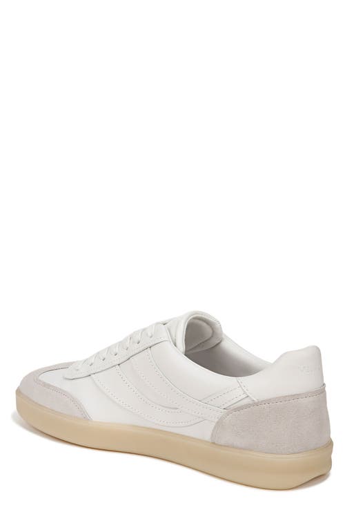 Vince Men's Oasis-m Leather Low-top Sneakers In Chk/horchata
