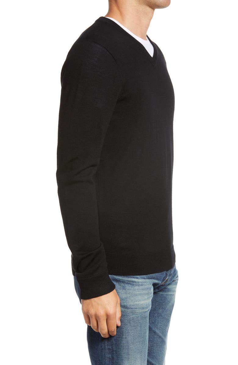 Nordstrom Washable Merino V-Neck Sweater, Alternate, color,