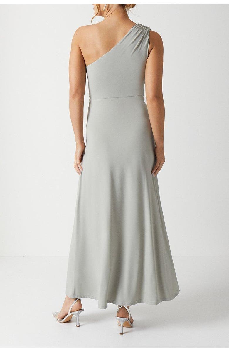 Coast Twist One Shoulder Jersey Dress, Alternate, color, Sage