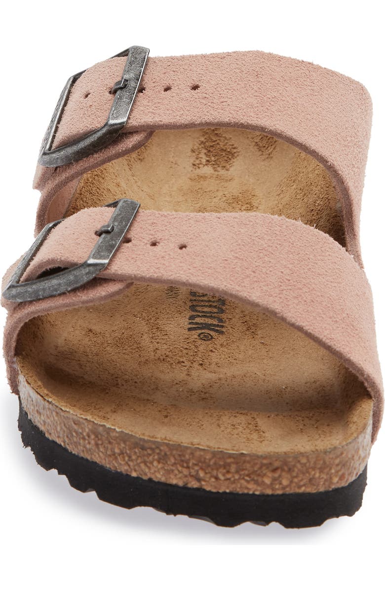 Birkenstock Arizona Sandal, Alternate, color, Pink Clay Suede