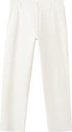 MANGO Relaxed Fit Cotton & Linen Jeans