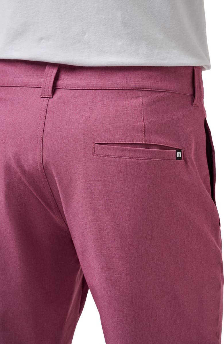 TravisMathew Overhead Compartment Shorts, Alternate, color, Damson