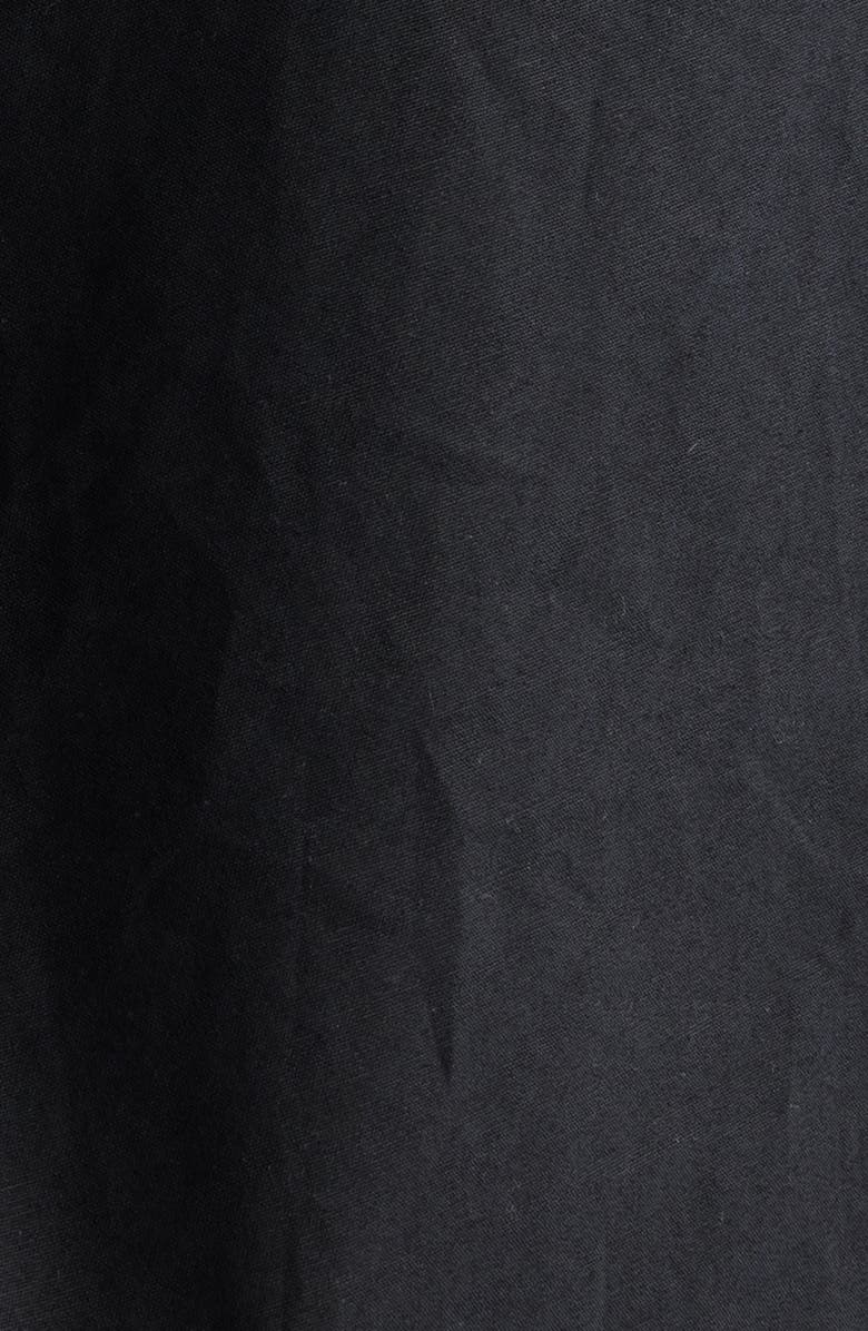 Balenciaga Suspended Cape Sleeve Cotton Shirtdress, Alternate, color, 