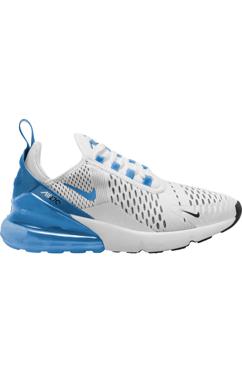 Nike Air Max 270 Sneaker, Main, color, White/ University Blue-Black