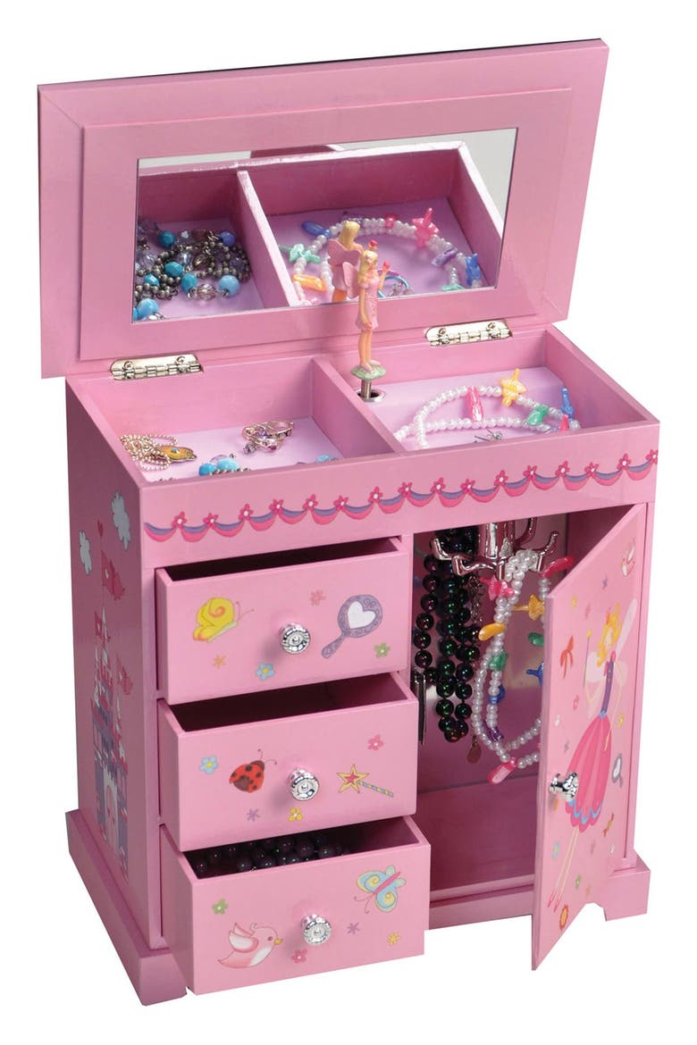 Mele & Co. Musical Fairy Ballerina Jewelry Box, Alternate, color, BALLERINA