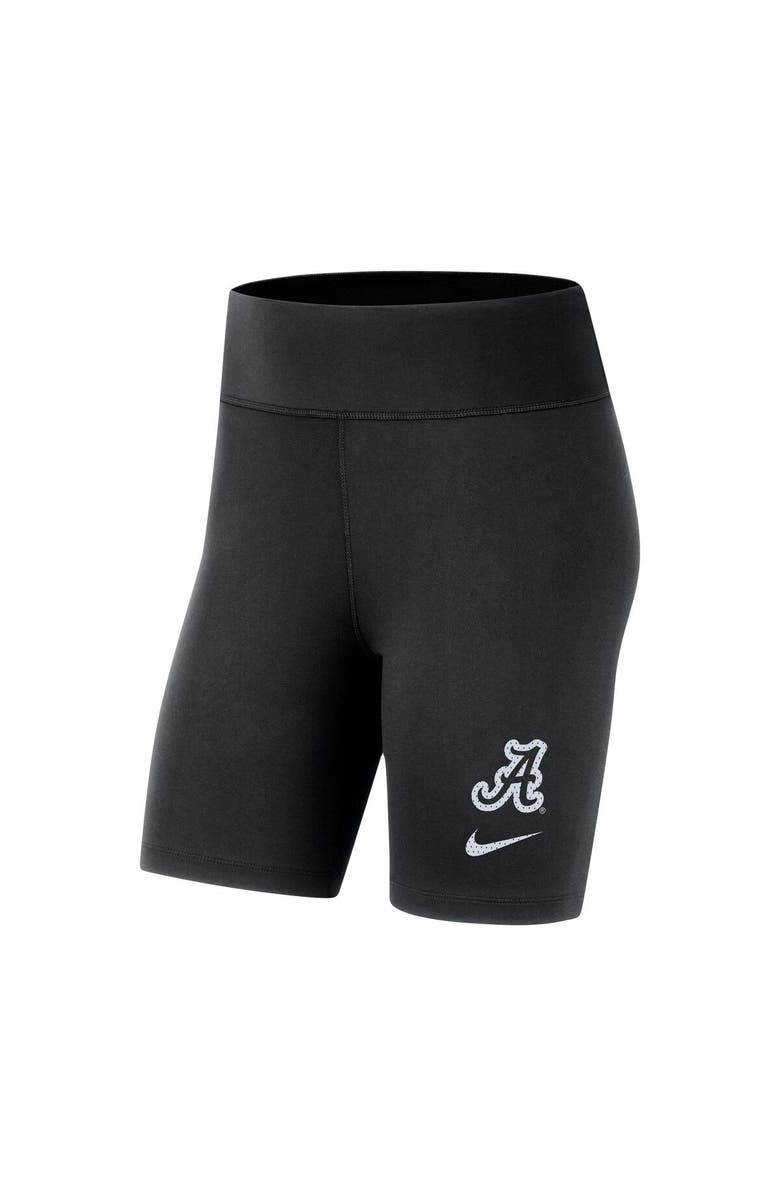 Nike Women's Nike Black Alabama Crimson Tide Performance Biker Shorts, Alternate, color, 