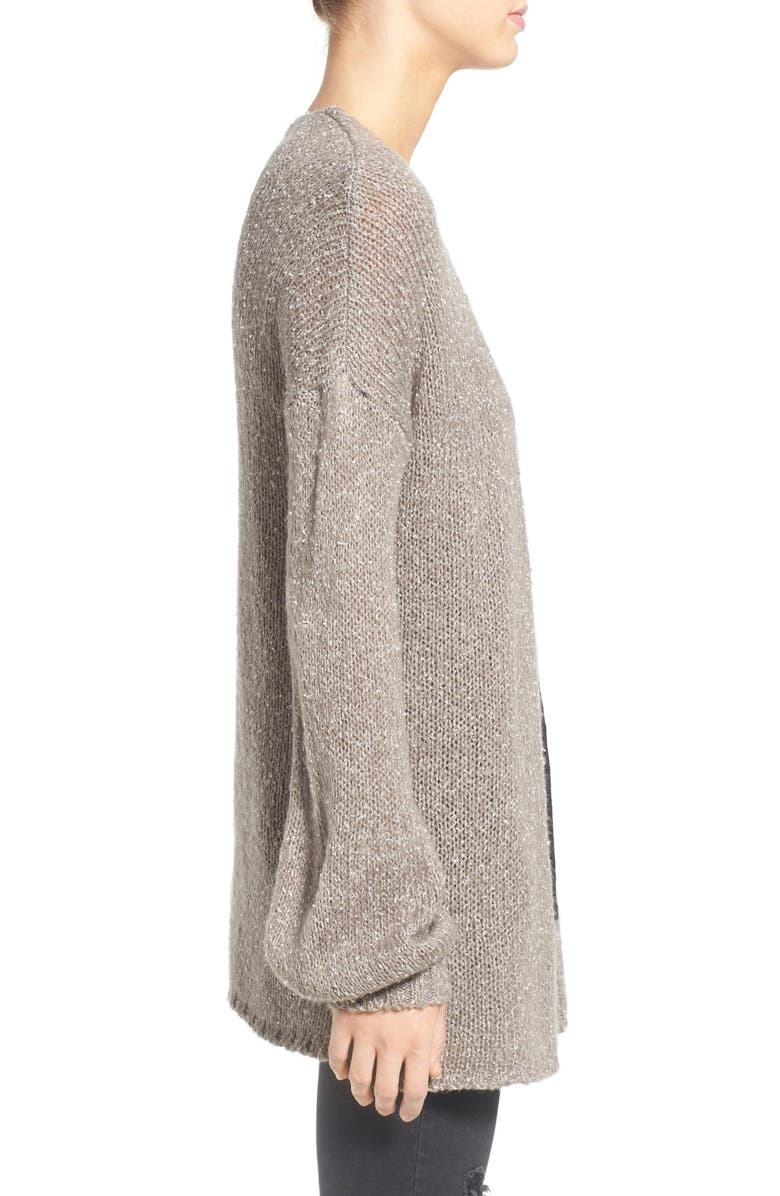 Volcom 'Mellow Bellow' Open Cardigan, Alternate, color,