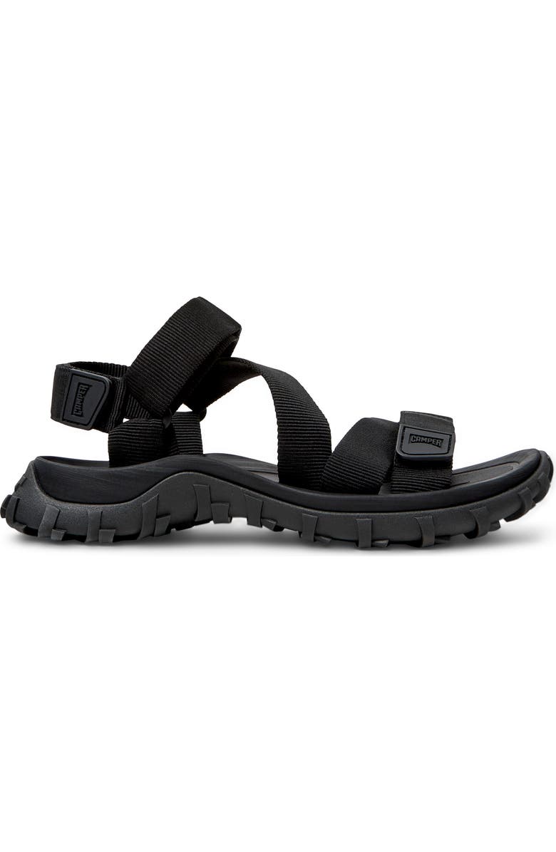 Camper Drift Trail Sandal, Alternate, color, Black