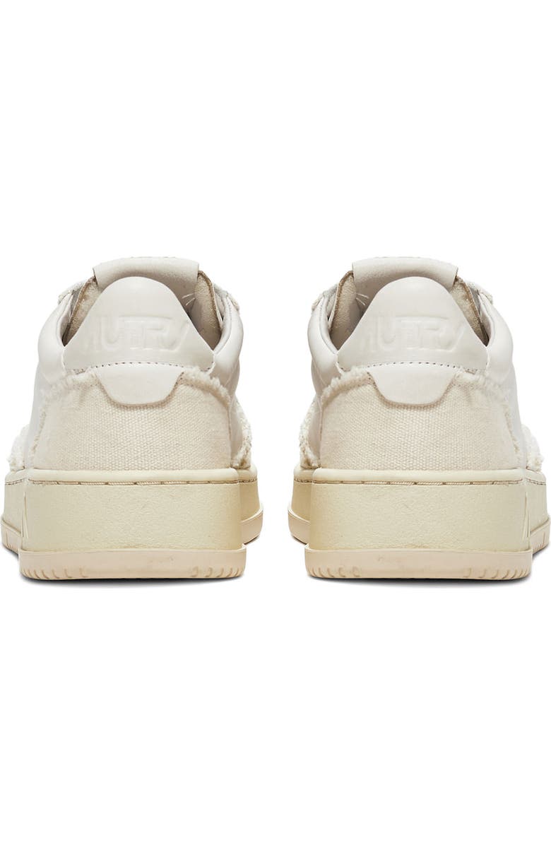 AUTRY Medalist Low Top Sneaker, Alternate, color, Canvas/ Bi Ivory