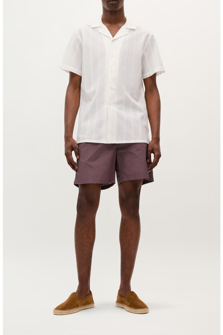 Short Delave Swimsuit, Alternate, color, Burgundy