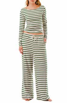 Striped Lounge Set