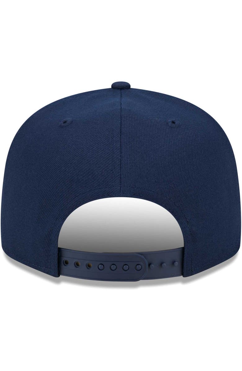 New Era Men's New Era Navy New England Patriots Main Script 9FIFTY Snapback Hat, Alternate, color, Navy