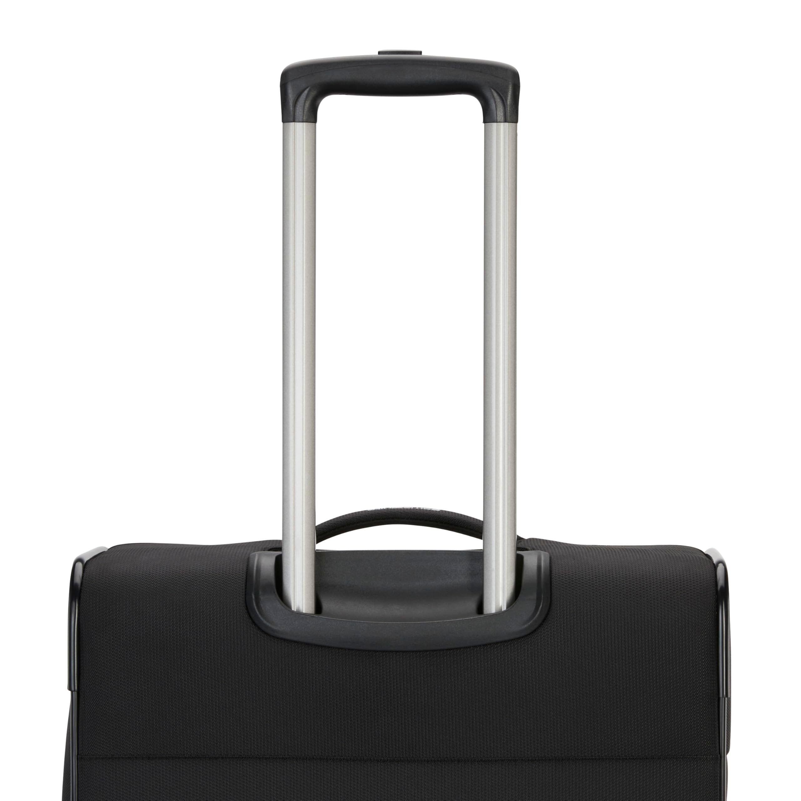 Samsonite Ascella 4 Softside Expandable 20" Carry On Spinner, Alternate, color, Black
