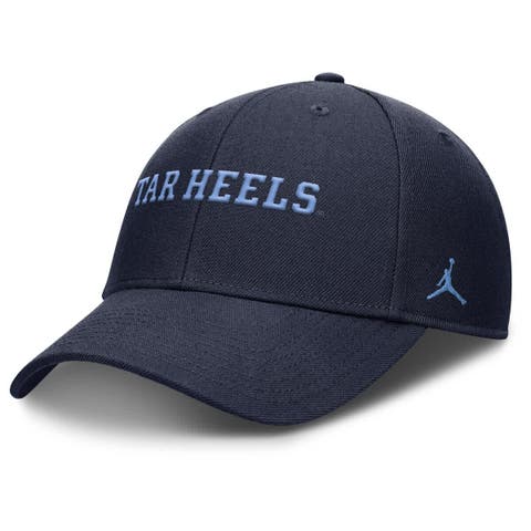 Men's Jordan Brand Navy North Carolina Tar Heels 2025 On-Field Rise Performance Adjustable Hat