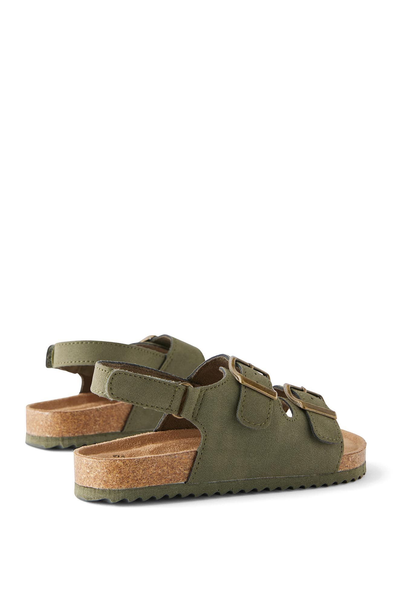 Kids Double Buckle Sandal, Alternate, color, Khaki Green