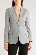 Theory Fitted Wool Blazer