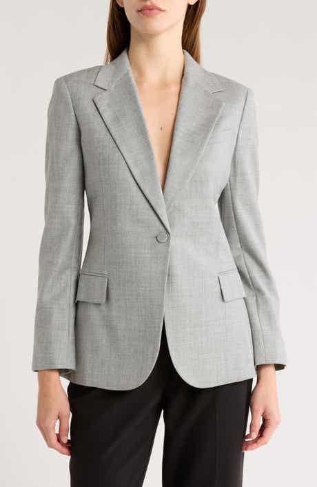 Theory Fitted Wool Blazer