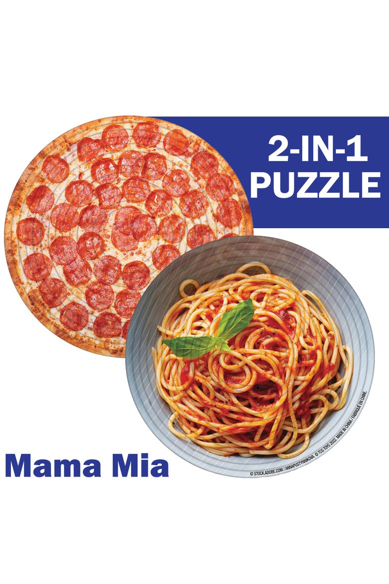 Mama Mia, Doublesided Puzzle, 8+, Alternate, color, Multicolored
