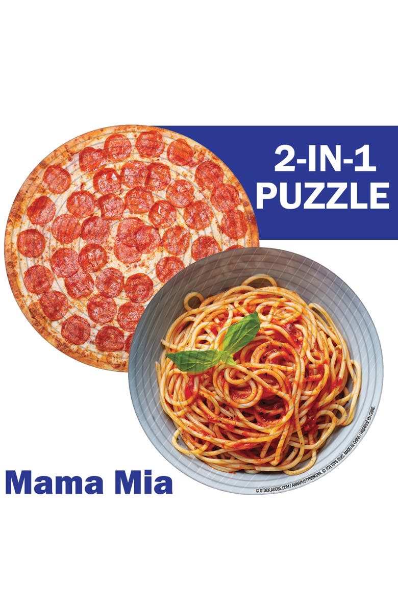 Spin Flip Mama Mia, Doublesided Puzzle, 8+, Alternate, color, Multicolored
