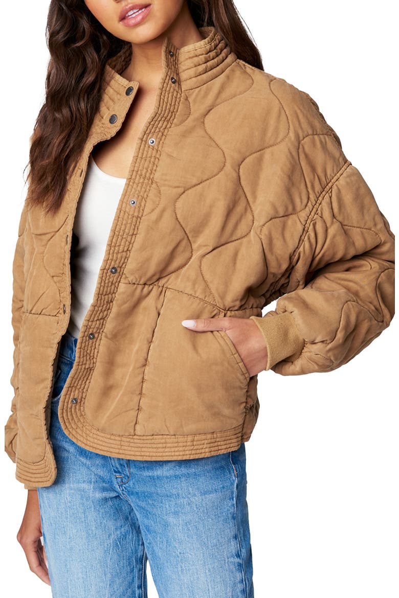 Quilted Jacket, Alternate, color, CHAI TEA