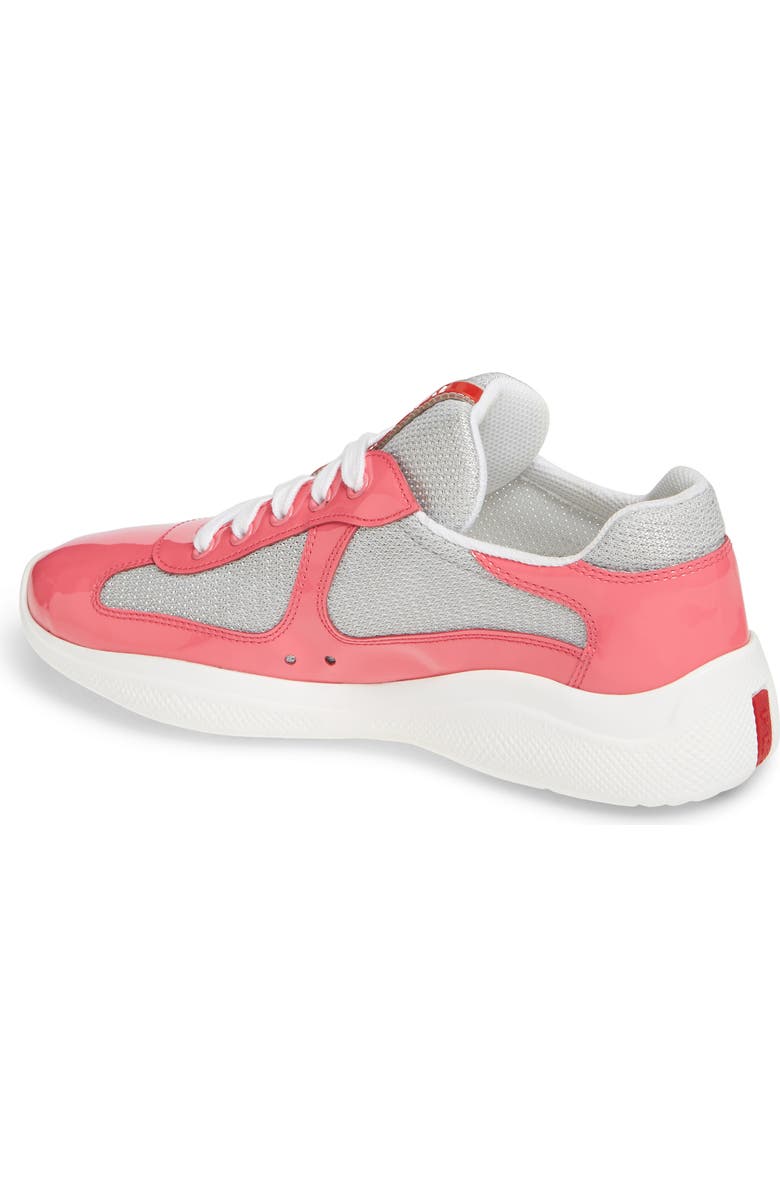 Prada Logo Low Top Sneaker, Alternate, color,