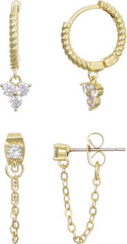 Adornia Set of 2 Earrings