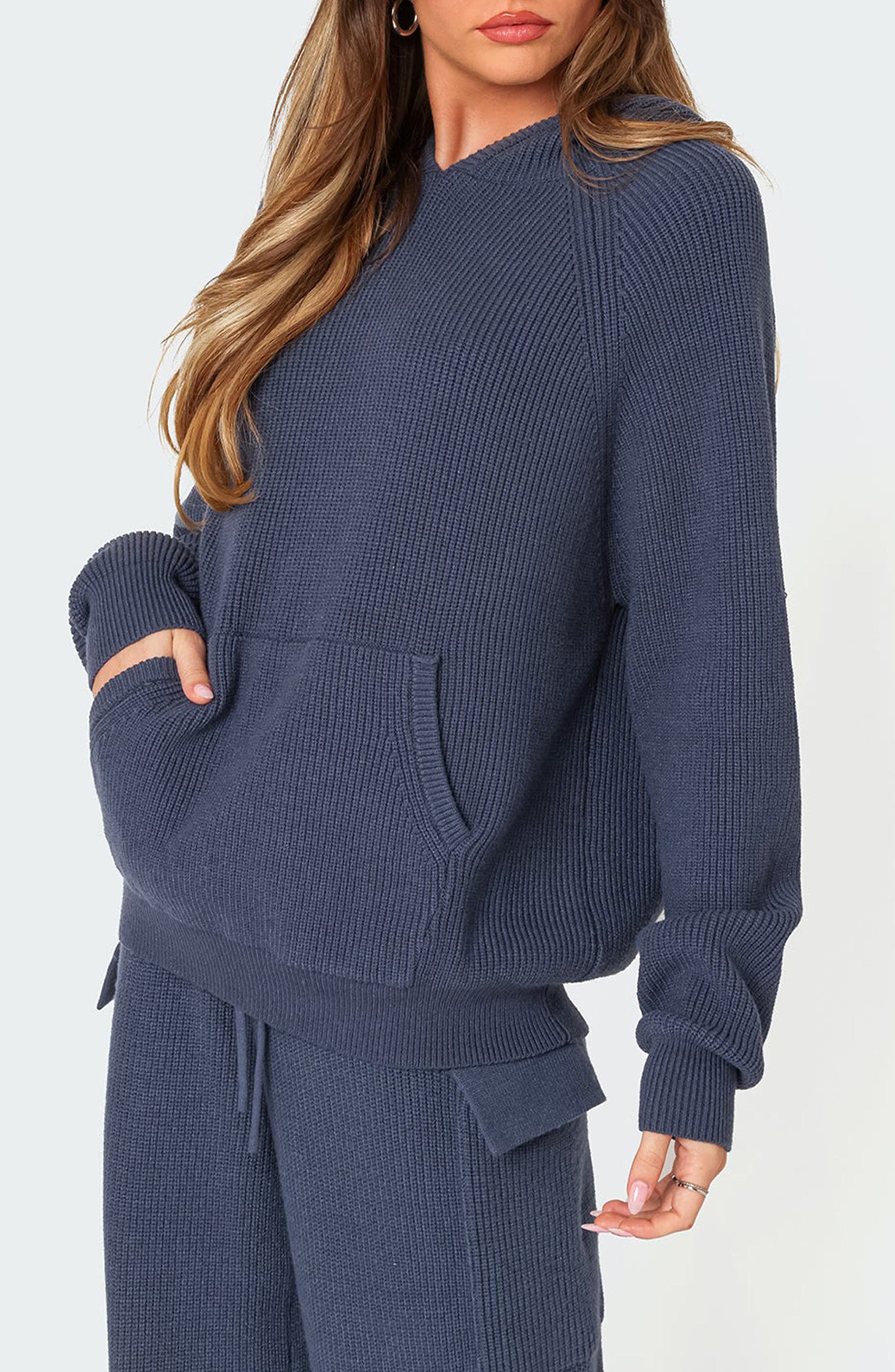 EDIKTED Wynter Oversize Sweater Hoodie — фото 3