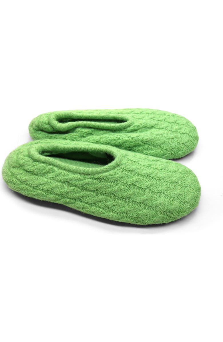 Portolano Mini Cable Knit Slippers, Main, color,