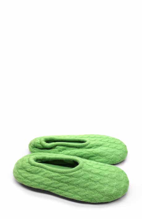 Portolano Mini Cable Knit Slippers